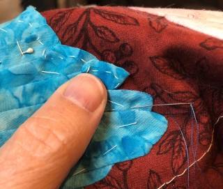 Figure 12 Needleturn applique junction