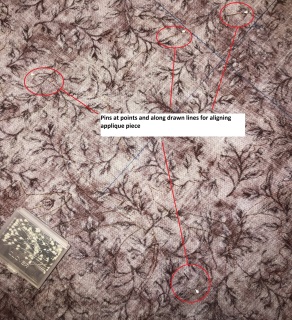 Figure 08 Pins marking drawn lines
